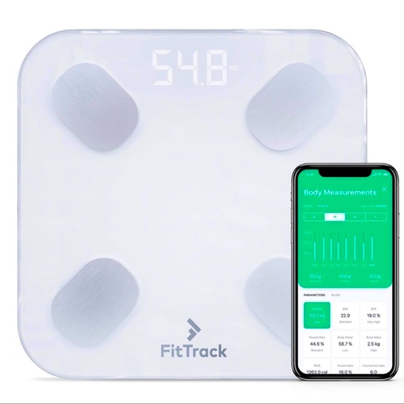 FitTrack Other Nwt Fittrack Darasmart Bmi Digital Scale White